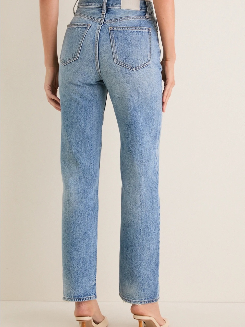 Pistola Cassie in Serpentine Vintage - Super High Rise Straight Jeans size 25 - Picture 5 of 8